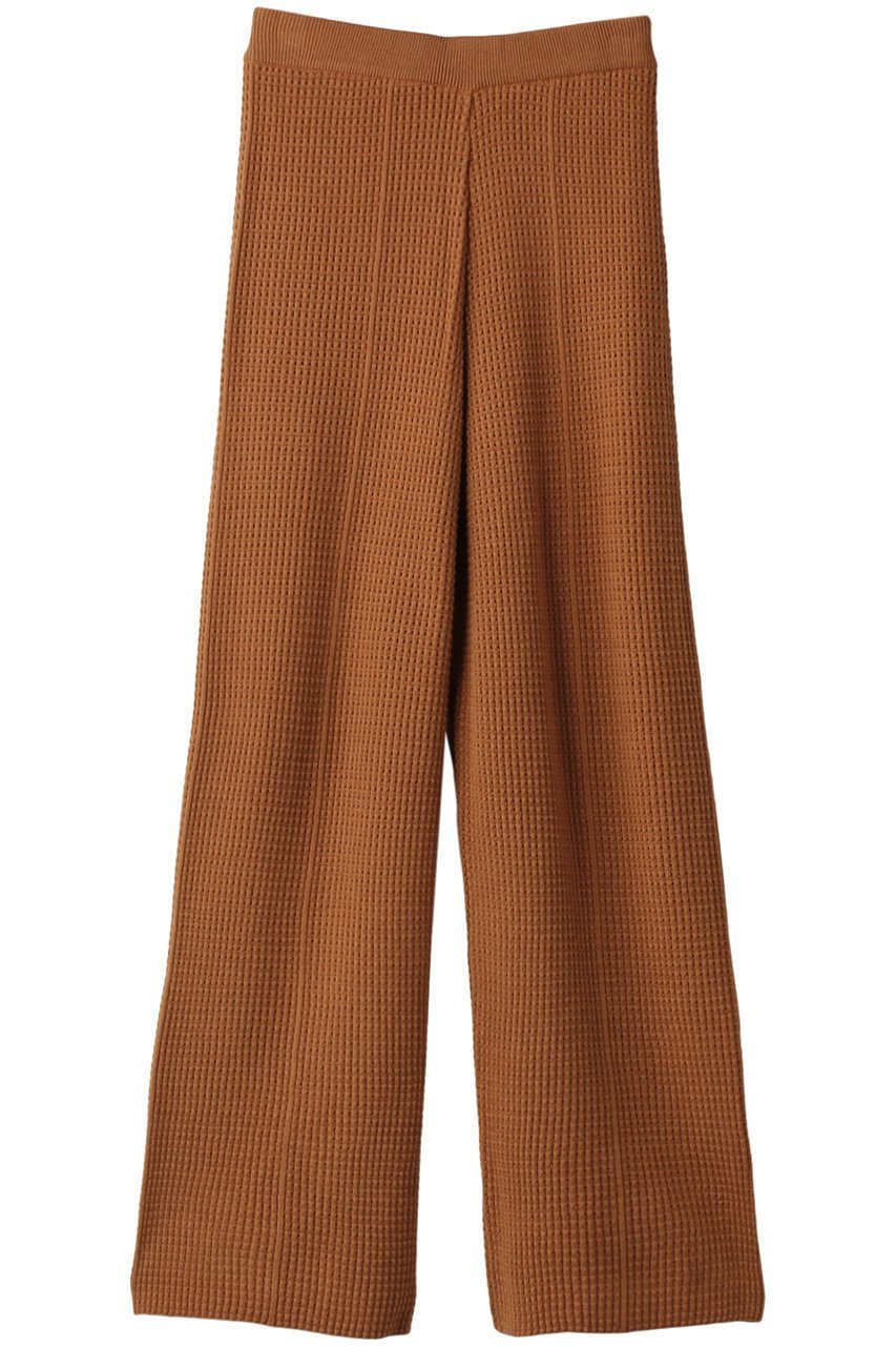 【ネテネ/NETENE】のパフィーニットリラックスパンツ インテリア・キッズ・メンズ・レディースファッション・服の通販 founy(ファニー)  ファッション Fashion レディースファッション Fashion for Women パンツ Pants & Trousers おすすめ Recommended / Our Picks カーディガン Cardigan, Knitwear リラックス Relax, Relaxed Fit ロング Long, Long-Length ワッフル Waffle, Waffle Knit アンバー|ID: prp329100003553021 ipo3291000000032828596