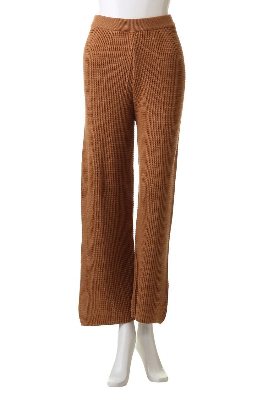 【ネテネ/NETENE】のパフィーニットリラックスパンツ 人気、トレンドファッション・服の通販 founy(ファニー)  ファッション Fashion レディースファッション Fashion for Women パンツ Pants & Trousers おすすめ Recommended / Our Picks カーディガン Cardigan, Knitwear リラックス Relax, Relaxed Fit ロング Long, Long-Length ワッフル Waffle, Waffle Knit other-2|ID: prp329100003553021 ipo3291000000032828598