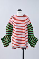 【ナゴンスタンス/nagonstans】のCO Border Panel スリーブ ロンT Water|ID: prp329100003553037 ipo3291000000035936018