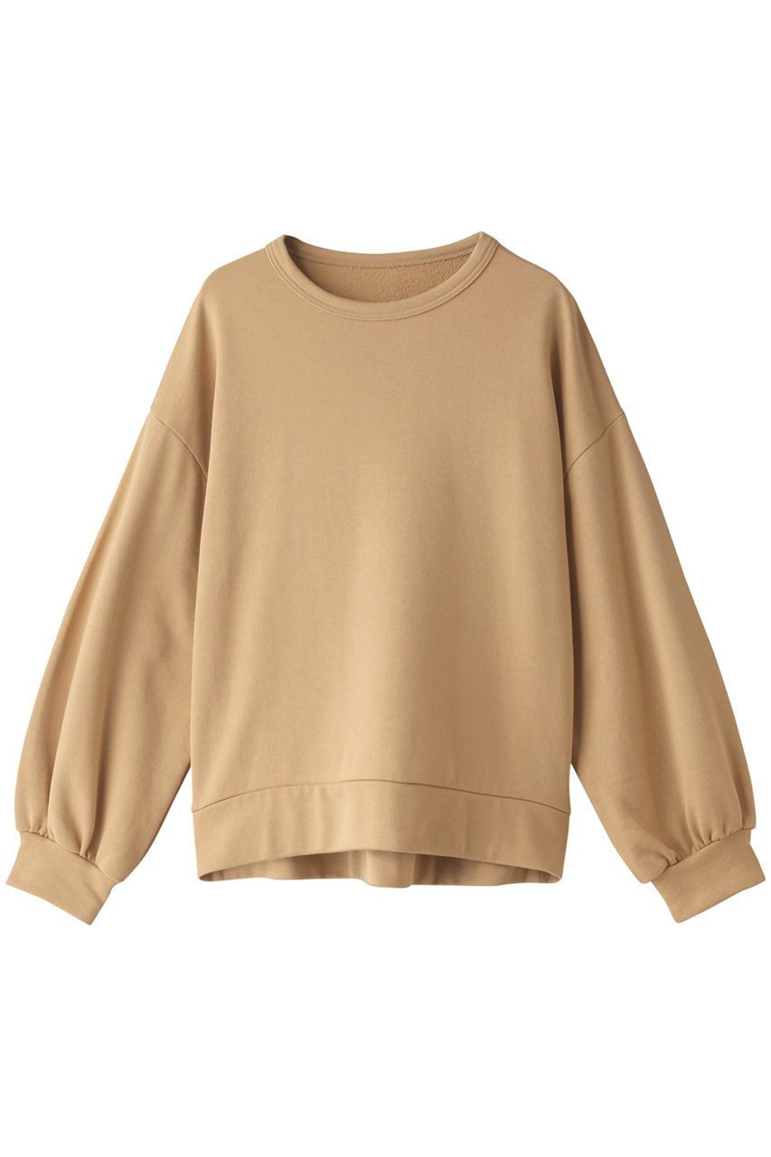 【ナナデコール/nanadecor】のスウェットパフトップス インテリア・キッズ・メンズ・レディースファッション・服の通販 founy(ファニー) 　ファッション　Fashion　レディースファッション　Fashion for Women　トップス・カットソー　Cut & Sew Tops　レディースパーカー・カジュアルフーディー　Casual Hoodies & Sweatshirts　スウェット・クルーネックトップス　Sweatshirts & Crewnecks / Relaxed Fit Sweat Tops　おすすめ　Recommended / Our Picks　パジャマ　Pajamas, Sleepwear　フレア　Flare, Flared　プリーツ　Pleats, Pleated　今季　This Season, Current Season　イエロー|ID: prp329100003553072 ipo3291000000032831961
