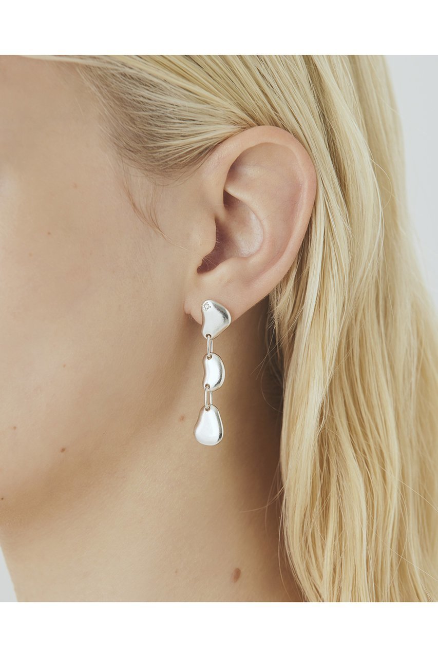 【エネイ/ENEY】のWATER シルバーアシンメトリーピアス 人気、トレンドファッション・服の通販 founy(ファニー) 　ファッション　Fashion　レディースファッション　Fashion for Women　ジュエリー　Jewelry　ファッションリング　Fashion Rings　イヤリング・フープ・ドロップタイプ　Hoop, Drop & Clip Earrings　アシンメトリー　Asymmetrical Style　イヤリング　Earrings　コレクション　Collection, Seasonal Line　ダイヤモンド　Diamond, Brilliant Cut　other-3|ID: prp329100003555092 ipo3291000000036032294