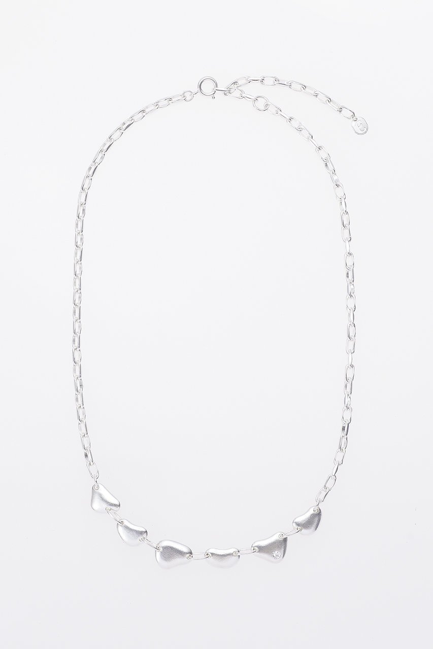 【エネイ/ENEY】のWATER シルバーネックレス インテリア・キッズ・メンズ・レディースファッション・服の通販 founy(ファニー) 　ファッション　Fashion　レディースファッション　Fashion for Women　ジュエリー　Jewelry　ネックレス　Necklaces & Pendants　コレクション　Collection, Seasonal Line　シルバー　Silver, Metallic Silver　チェーン　Chain, Chain Strap　ネックレス　Necklace, Pendant Necklace　バランス　Balance, Style Balance　シルバー|ID: prp329100003555093 ipo3291000000035611455