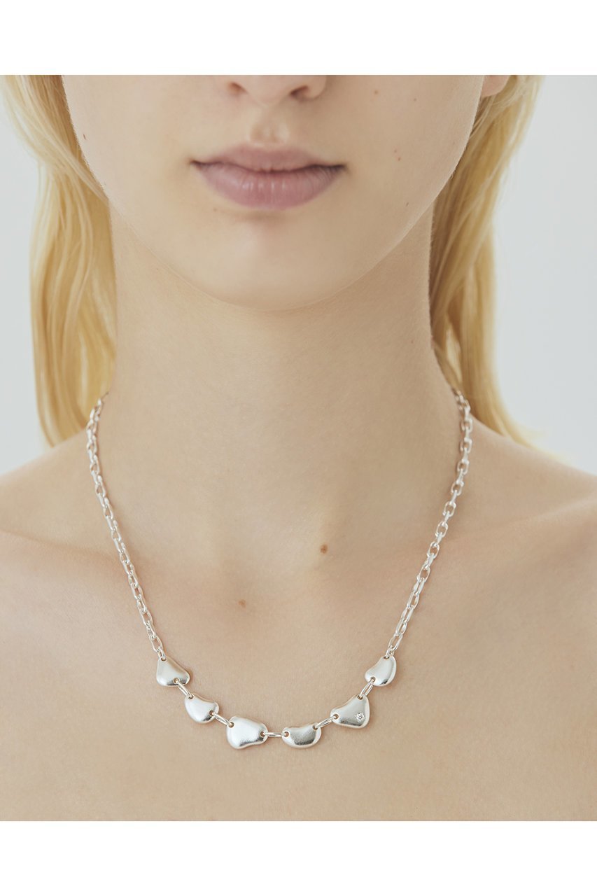 【エネイ/ENEY】のWATER シルバーネックレス 人気、トレンドファッション・服の通販 founy(ファニー) 　ファッション　Fashion　レディースファッション　Fashion for Women　ジュエリー　Jewelry　ネックレス　Necklaces & Pendants　コレクション　Collection, Seasonal Line　シルバー　Silver, Metallic Silver　チェーン　Chain, Chain Strap　ネックレス　Necklace, Pendant Necklace　バランス　Balance, Style Balance　other-2|ID: prp329100003555093 ipo3291000000035611456