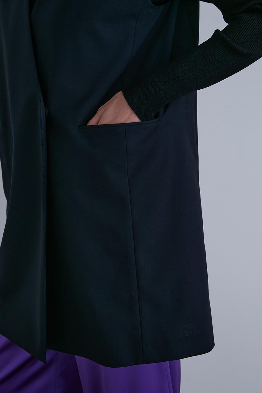 【ル フィル/LE PHIL】のドライウールジレ 人気、トレンドファッション・服の通販 founy(ファニー) 　ファッション　Fashion　レディースファッション　Fashion for Women　アウター　Coat / Outerwear Collection　レディースジャケット・軽アウター　Jackets　ジャケット　Jacket, Outerwear　センター　Center, Center Line　ベスト　Vest, Waistcoat　リラックス　Relax, Relaxed Fit　other-7|ID: prp329100003555133 ipo3291000000035923534