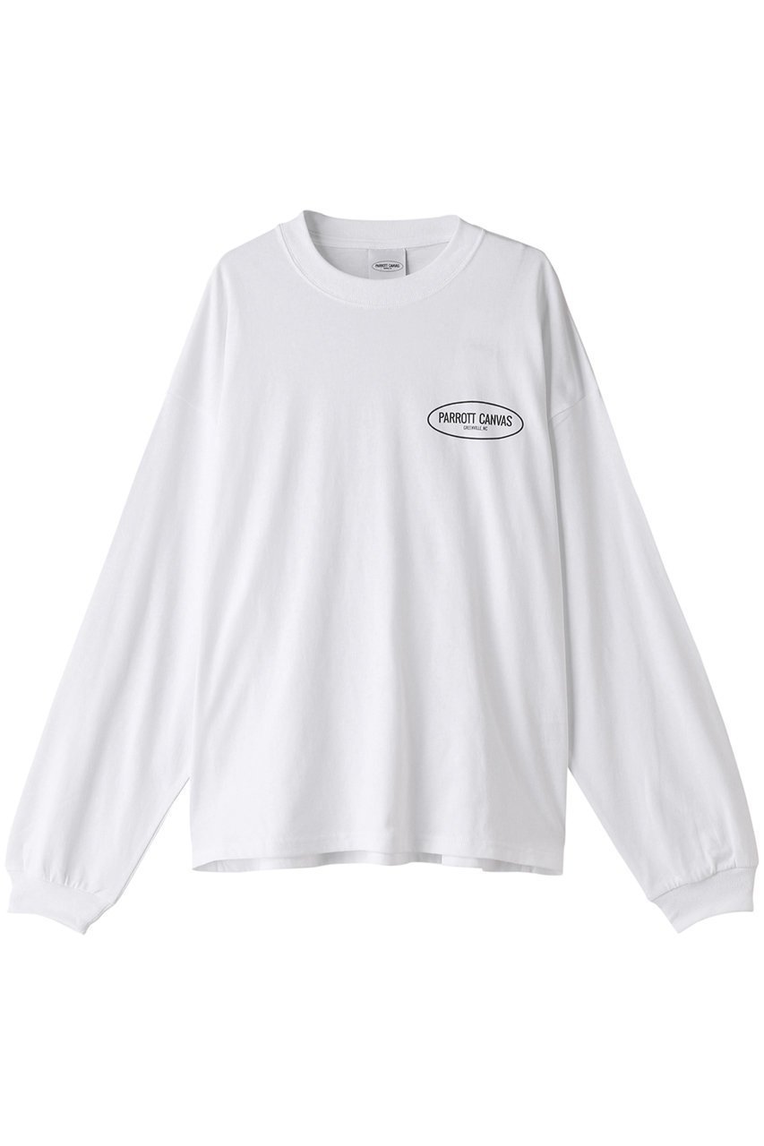 【パロットキャンバス/PARROTT CANVAS】のPARROTT CANVAS グラフィックロングスリーブ Tシャツ 人気、トレンドファッション・服の通販 founy(ファニー) 　ファッション　Fashion　レディースファッション　WOMEN　トップス・カットソー　Tops/Tshirt　シャツ/ブラウス　Shirts/Blouses　ロング / Tシャツ　T-Shirts　カットソー　Cut and Sewn　グラフィック　スリーブ　ロング　 other-1|ID: prp329100003558077 ipo3291000000023481043