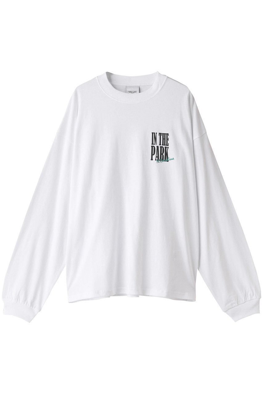 【パロットキャンバス/PARROTT CANVAS】のPARROTT CANVAS グラフィックロングスリーブ Tシャツ インテリア・キッズ・メンズ・レディースファッション・服の通販 founy(ファニー) 　ファッション　Fashion　レディースファッション　WOMEN　トップス・カットソー　Tops/Tshirt　シャツ/ブラウス　Shirts/Blouses　ロング / Tシャツ　T-Shirts　カットソー　Cut and Sewn　グラフィック　スリーブ　ロング　インザパーク|ID: prp329100003558077 ipo3291000000023481046