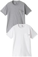 【パロットキャンバス/PARROTT CANVAS】の【FRUIT OF THE LOOM】フェイバリット ポケット Tシャツ(2PACK) 人気、トレンドファッション・服の通販 founy(ファニー) ファッション Fashion レディースファッション WOMEN トップス・カットソー Tops/Tshirt シャツ/ブラウス Shirts/Blouses ロング / Tシャツ T-Shirts カットソー Cut and Sewn アメリカン American ショート Short スリーブ Sleeve ポケット Pocket 定番 Standard |ID:prp329100003558078