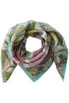 【マニプリ/manipuri】のインドストール(120×120) 人気、トレンドファッション・服の通販 founy(ファニー) ファッション Fashion レディースファッション Fashion for Women ストール Soft & Warm Scarves マフラー・スヌード / 冬小物の定番 Scarves & Mufflers インド Indian Textile シルク Silk, 100% Silk ストール Stole, Wrap プリント Print, Printed Pattern マフラー Scarf, Muffler 夏 Summer thumbnail グリーン(コラージュジャングルフルーツ)|ID: prp329100003558114 ipo3291000000032801681