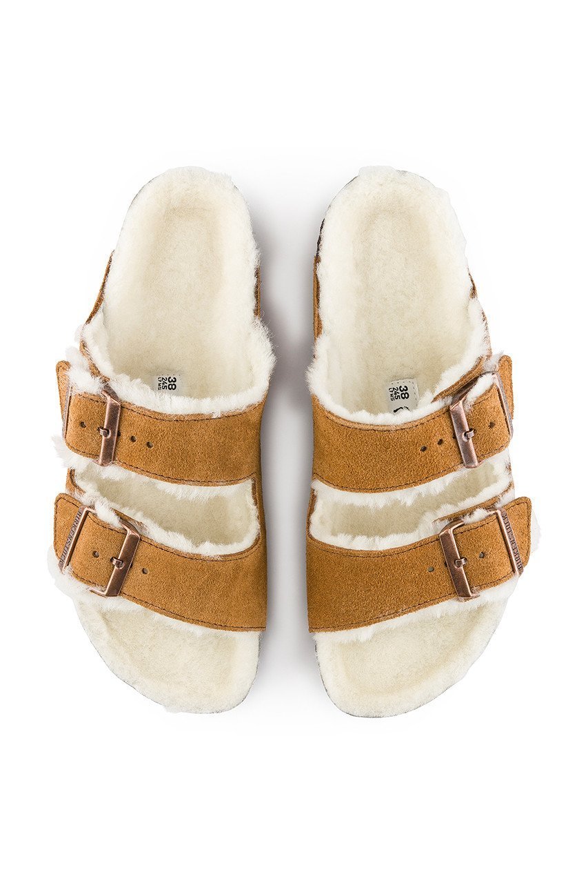 【ビルケンシュトック/BIRKENSTOCK】のArizona(Shearling) インテリア・キッズ・メンズ・レディースファッション・服の通販 founy(ファニー) 　ファッション　Fashion　レディースファッション　Fashion for Women　サンダル　Sandals, Summer Shoes　ソックス　Socks, Hosiery　トレンド　Trend, Trending Now　ライニング　Inner Lining, Inner Fabric, Lined　ラップ　Wrap, Wrap Design　定番　Standard, Basic Item　ミンク|ID: prp329100003558118 ipo3291000000032771982