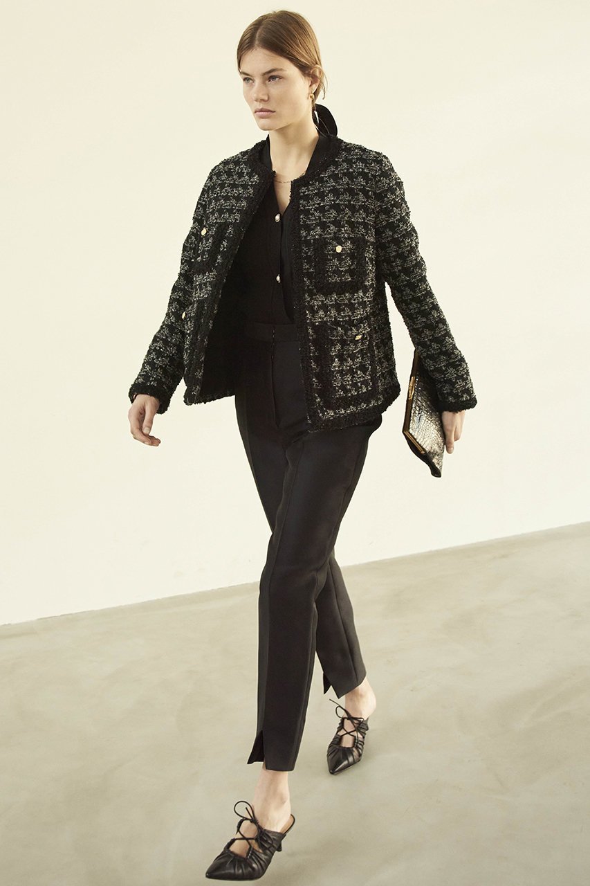 【エムダブリュー/MW】のトリアセテート スリムスリット パンツ 人気、トレンドファッション・服の通販 founy(ファニー) 　ファッション　Fashion　レディースファッション　Fashion for Women　パンツ　Pants & Trousers　スリット　Slit, Slit Detail　スリム　Slim, Slim Fit　セットアップ　Set-Up, Coordinated Outfit　ペプラム　Peplum, Flared Hem　other-7|ID: prp329100003559610 ipo3291000000032928616