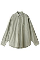 【パロットキャンバス/PARROTT CANVAS】のPCM ボタンダウンツイルシャツ 人気、トレンドファッション・服の通販 founy(ファニー) ファッション Fashion レディースファッション WOMEN トップス・カットソー Tops/Tshirt シャツ/ブラウス Shirts/Blouses キャップ Cap スリーブ Sleeve ビッグ Big ファブリック Fabric マニッシュ Mannish モチーフ Motif ロング Long NEW・新作・新着・新入荷 New Arrivals thumbnail ピスタチオ|ID: prp329100003561718 ipo3291000000028553310