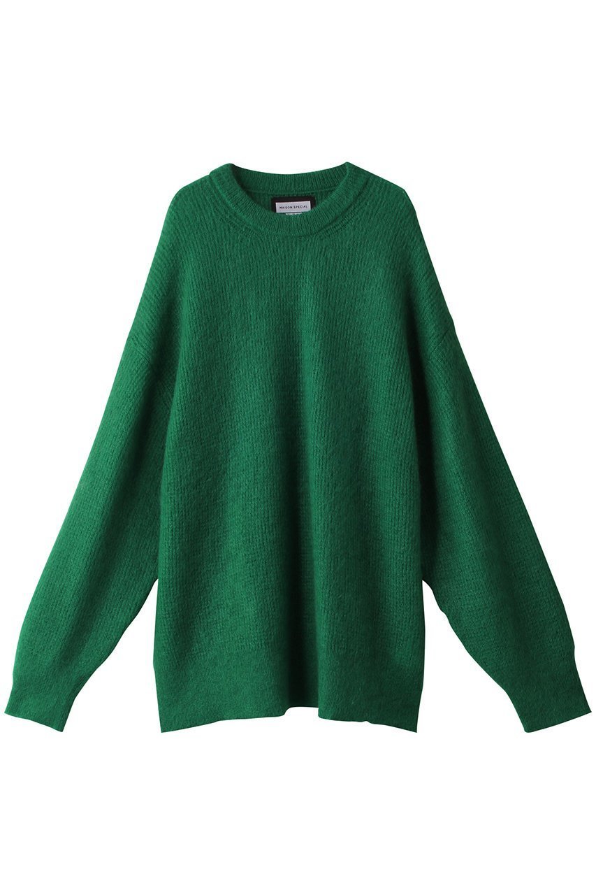 【メゾンスペシャル/MAISON SPECIAL】の【UNISEX】IGEA SUPER KIDMOHAIR プライムオーバークルーネックPO 人気、トレンドファッション・服の通販 founy(ファニー) 　ファッション　Fashion　レディースファッション　WOMEN　トップス・カットソー　Tops/Tshirt　ニット　Knit Tops　プルオーバー　Pullover　ユニセックス　Unisex　ショルダー　Shoulder　シンプル　Simple　ドロップ　Drop　モヘア　Mohair　 other-1|ID: prp329100003561729 ipo3291000000026727922