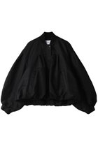 【ナゴンスタンス/nagonstans】のナイロンサテン タックブルゾン Black|ID: prp329100003561733 ipo3291000000032966340