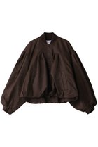 【ナゴンスタンス/nagonstans】のナイロンサテン タックブルゾン Cacao|ID: prp329100003561733 ipo3291000000036699085