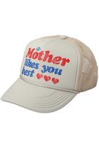【マザー/MOTHER】のMOTHER LIKES YOU BEST キャップ ライトグレー|ID:prp329100003561751