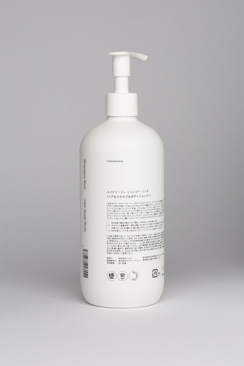 【ユメドリーミン/YUMEDREAMING / GOODS】の【UNISEX】ユメドリーミン シャンプー リッチ 人気、トレンドファッション・服の通販 founy(ファニー) 　ユニセックス　Unisex, Genderless　おすすめ　Recommended / Our Picks　ダウン　Down, Puffer　ダメージ　Distressed, Destroyed　ローズ　Rose, Rose Motif　定番　Standard, Basic Item　ホーム・キャンプ・アウトドア・お取り寄せ　Home Living / Home & Lifestyle / Camping Gear / Outdoor Camping　ビューティー・ヘルス　Beauty & Health Essentials　ヘアケア　Hair Care　other-3|ID: prp329100003561791 ipo3291000000036003043