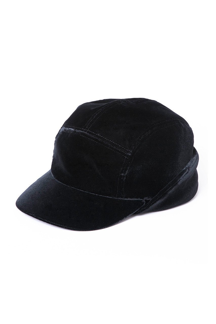 【イリスフォーセブン/IRIS 47】のvelvet キャップ インテリア・キッズ・メンズ・レディースファッション・服の通販 founy(ファニー) 　ファッション　Fashion　レディースファッション　Fashion for Women　キャップ&ハット　Hats & Caps　キャップ　Cap, Baseball Cap　コンパクト　Compact, Small Size　シンプル　Simple, Minimal　フォルム　Silhouette, Form　ベルベット　Velvet, Velvety　モノトーン　Monotone, Black and White　エレガント 上品　Elegant　帽子　Hat, Headwear　ブラック|ID: prp329100003563887 ipo3291000000032858179
