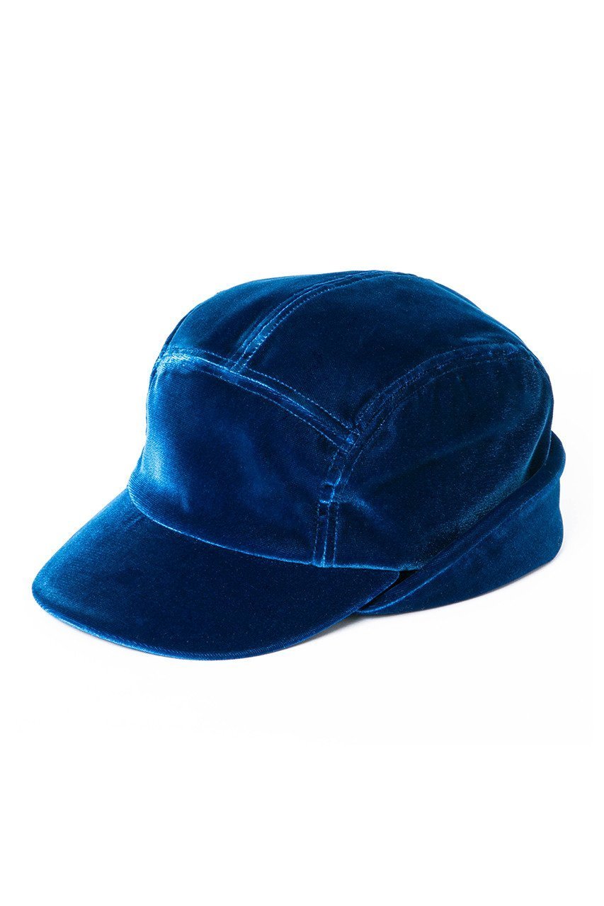 【イリスフォーセブン/IRIS 47】のvelvet キャップ インテリア・キッズ・メンズ・レディースファッション・服の通販 founy(ファニー) 　ファッション　Fashion　レディースファッション　Fashion for Women　キャップ&ハット　Hats & Caps　キャップ　Cap, Baseball Cap　コンパクト　Compact, Small Size　シンプル　Simple, Minimal　フォルム　Silhouette, Form　ベルベット　Velvet, Velvety　モノトーン　Monotone, Black and White　エレガント 上品　Elegant　帽子　Hat, Headwear　ブルー|ID: prp329100003563887 ipo3291000000032858185