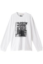 【エリオポール/heliopole】の【GOOD ROCK SPEED】LIFE MIA FARROW LSカットソー ホワイト|ID: prp329100003563916 ipo3291000000036988575