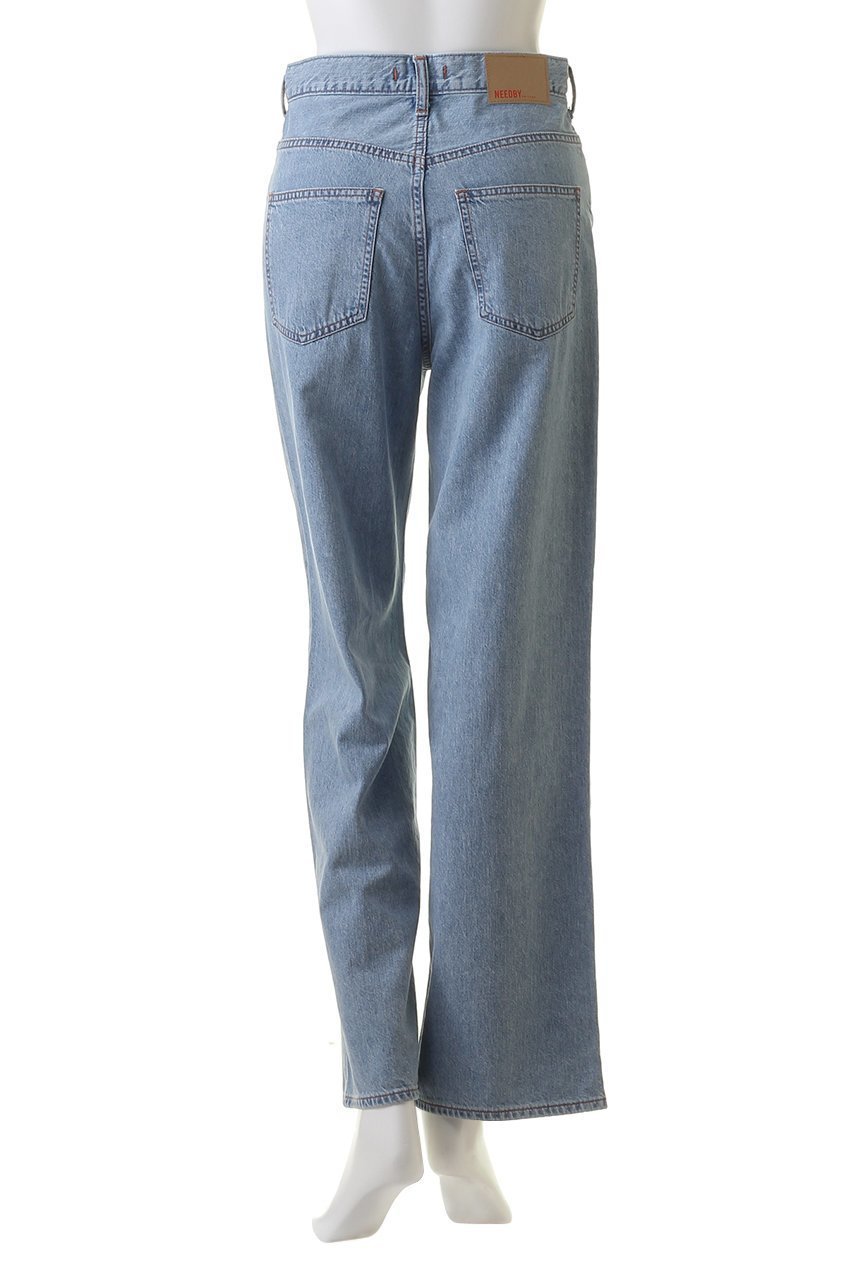 【ニードバイ ヘリテイジ/NEEDBY heritage】のLUNA ワイドストレートデニムパンツ 人気、トレンドファッション・服の通販 founy(ファニー) 　ファッション　Fashion　レディースファッション　Fashion for Women　パンツ　Pants & Trousers　デニムパンツ・ジーンズ・美脚デニム　Denim Jeans & Pants　ストレート　Straight, Straight Cut　デニム　Denim, Jeans Material　フィット　Fit, Slim Fit　ワイド　Wide, Wide Fit　夏　Summer　春　Spring　S/S・春夏　SS, Spring/Summer, Warm Season　other-4|ID: prp329100003563950 ipo3291000000032931480