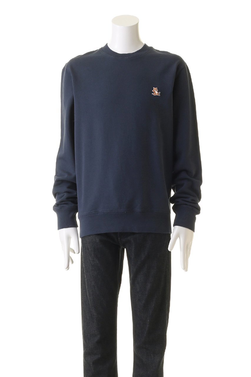 【メゾン キツネ/MAISON KITSUNE / MEN】の【MEN】CHILLAX PATCH レギュラースウェットシャツ 人気、トレンドファッション・服の通販 founy(ファニー) 　ファッション　Fashion　メンズファッション　Fashion for Men　トップス・カットソー　Cut & Sew Tops　パーカー・フーディー / カジュアルコーデ　Hoodies & Parkas　メンズシャツ　Shirts　シンプル　Simple, Minimal　スリーブ　Sleeve, Long Sleeve / Short Sleeve　リラックス　Relax, Relaxed Fit　ロング　Long, Long-Length　other-2|ID: prp329100003563961 ipo3291000000032914305