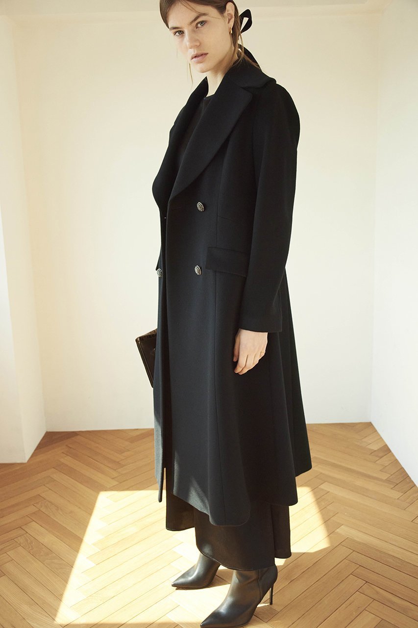 【エムダブリュー/MW】のソフトウール ダブル ロングコート 人気、トレンドファッション・服の通販 founy(ファニー) 　ファッション　Fashion　レディースファッション　Fashion for Women　アウター　Coat / Outerwear Collection　コート・ロングコート・ピーコート　Long Coats, Peacoats & More　スタイリッシュ　Stylish, Fashionable　ダブル　Double, Double-Breasted　マニッシュ　Mannish, Boyish　ロング　Long, Long-Length　エレガント 上品　Elegant　other-8|ID: prp329100003563995 ipo3291000000035831027