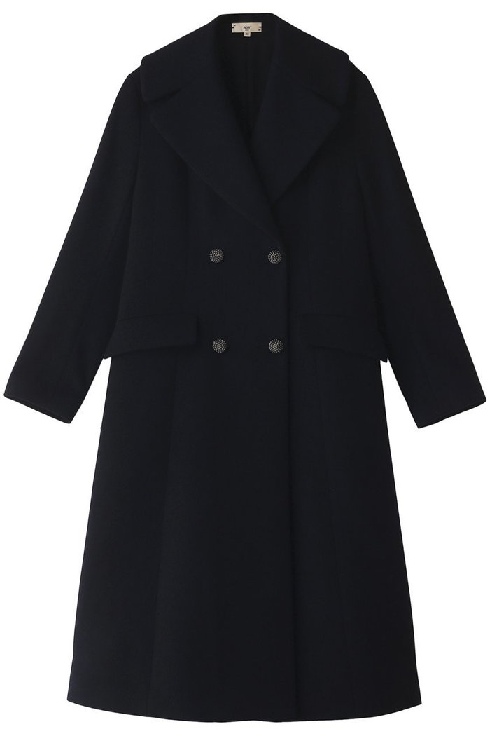 【エムダブリュー/MW】のソフトウール ダブル ロングコート インテリア・キッズ・メンズ・レディースファッション・服の通販 founy(ファニー) https://founy.com/ ファッション Fashion レディースファッション Fashion for Women アウター Coat / Outerwear Collection コート・ロングコート・ピーコート Long Coats, Peacoats & More スタイリッシュ Stylish, Fashionable ダブル Double, Double-Breasted マニッシュ Mannish, Boyish ロング Long, Long-Length エレガント 上品 Elegant |ID: prp329100003563995 ipo3291000000036227087