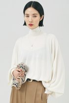 【ザ ストア バイ シー/THE STORE by C】のボリューミータートルプルオーバー 人気、トレンドファッション・服の通販 founy(ファニー) ファッション Fashion レディースファッション WOMEN トップス・カットソー Tops/Tshirt ニット Knit Tops プルオーバー Pullover カシミヤ シルク スリーブ thumbnail ホワイト|ID: prp329100003564003 ipo3291000000023514988