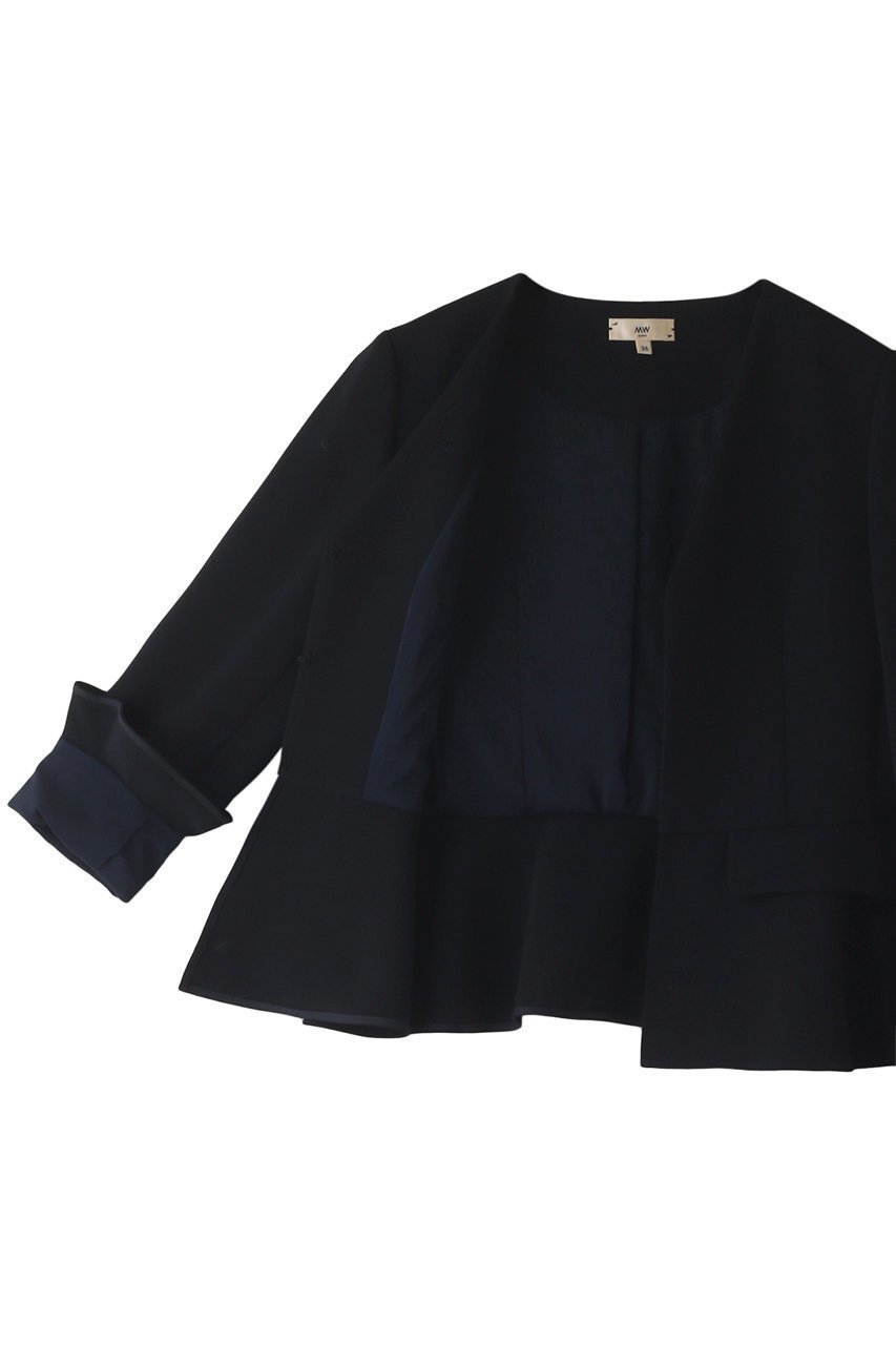 【エムダブリュー/MW】のトリアセテート Vネック ジャケット 人気、トレンドファッション・服の通販 founy(ファニー) 　ファッション　Fashion　レディースファッション　Fashion for Women　アウター　Coat / Outerwear Collection　レディースジャケット・軽アウター　Jackets　ジャケット　Jacket, Outerwear　フレア　Flare, Flared　other-6|ID: prp329100003564019 ipo3291000000032912967