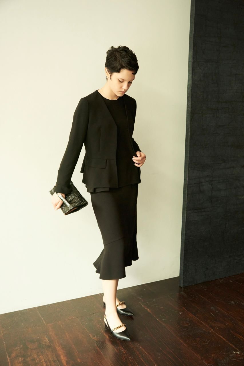 【エムダブリュー/MW】のトリアセテート Vネック ジャケット 人気、トレンドファッション・服の通販 founy(ファニー) 　ファッション　Fashion　レディースファッション　Fashion for Women　アウター　Coat / Outerwear Collection　レディースジャケット・軽アウター　Jackets　ジャケット　Jacket, Outerwear　フレア　Flare, Flared　other-8|ID: prp329100003564019 ipo3291000000032912982