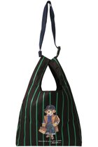 【ポロラルフローレン/POLO RALPH LAUREN】のボーダーベアベルト付きバッグ ブラック|ID: prp329100003624178 ipo3291000000032858941