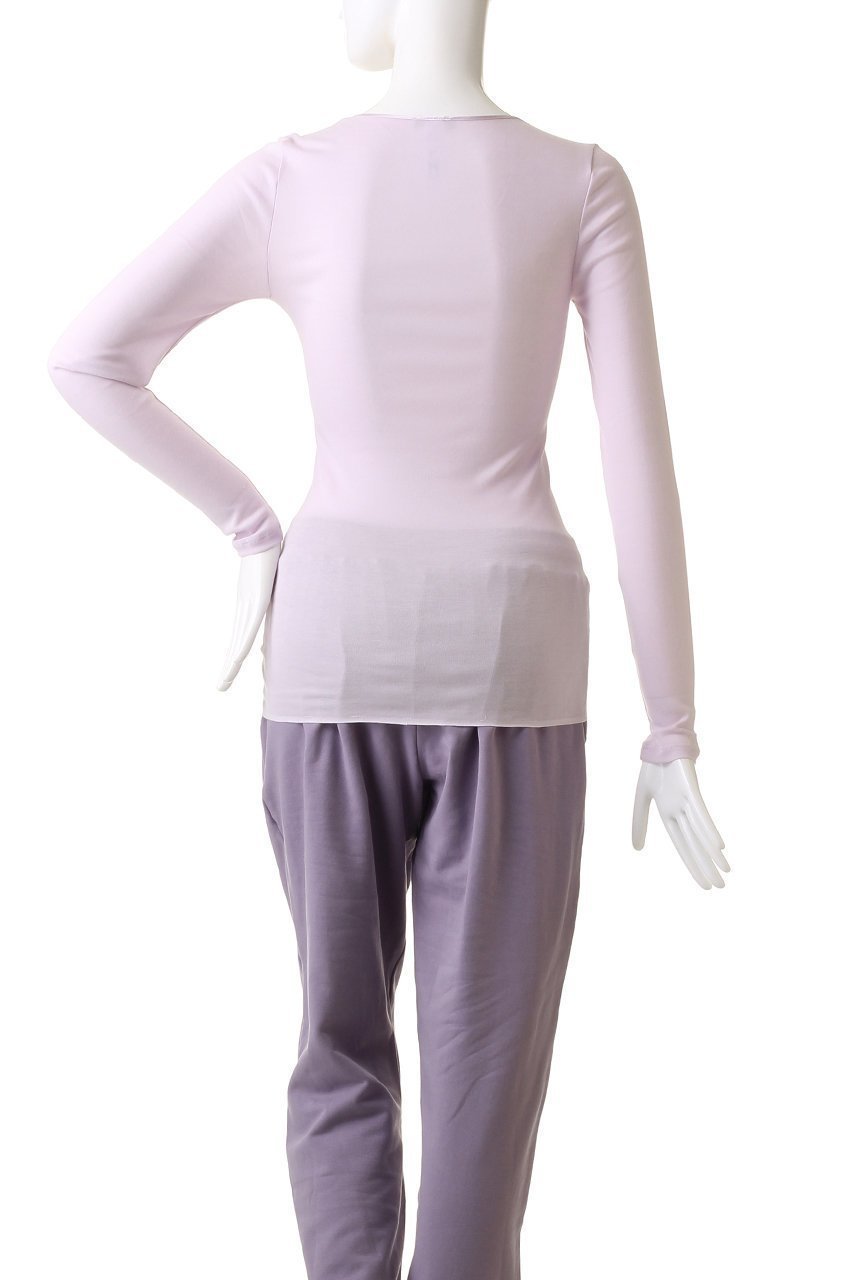 【ハンロ/HANRO】のCOTTON SEAMLESS長袖 人気、トレンドファッション・服の通販 founy(ファニー) 　ファッション　Fashion　レディースファッション　Fashion for Women　トップス・カットソー　Cut & Sew Tops　下着・ランジェリー　Lingerie & Intimates　シンプル　Simple, Minimal　パジャマ　Pajamas, Sleepwear　長袖　Long Sleeve, Full Sleeve　other-4|ID: prp329100003624182 ipo3291000000035845850