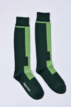 【ナゴンスタンス/nagonstans】のLine Jacquard Socks/ソックス Zucchini|ID: prp329100003624198 ipo3291000000023822131