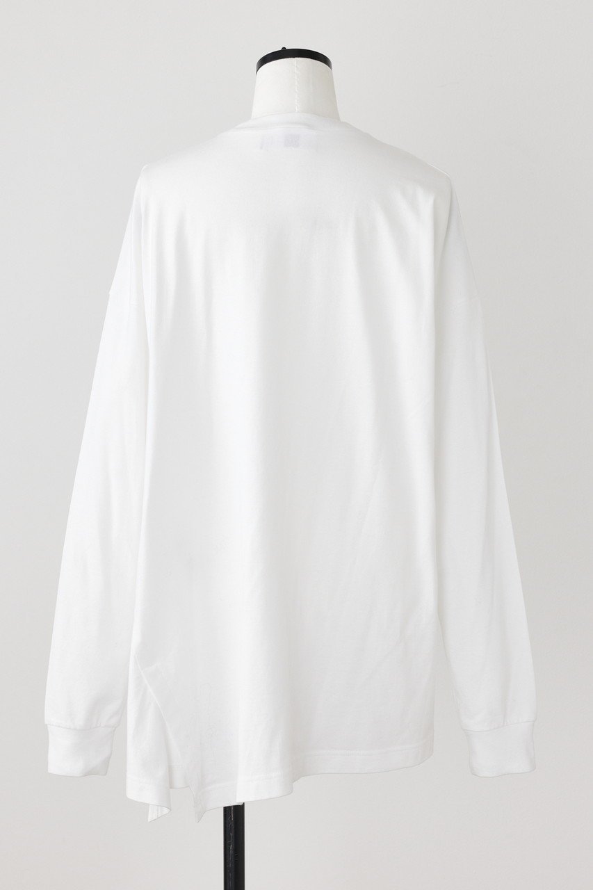 【ナゴンスタンス/nagonstans】のCO天竺 アシンメトリーロンT 人気、トレンドファッション・服の通販 founy(ファニー) 　ファッション　Fashion　レディースファッション　WOMEN　トップス・カットソー　Tops/Tshirt　シャツ/ブラウス　Shirts/Blouses　ロング / Tシャツ　T-Shirts　カットソー　Cut and Sewn　アシンメトリー　Asymmetry　カーディガン　Cardigan　スリーブ　Sleeve　ベスト　Vest　ルーズ　Loose　ロング　Long　other-3|ID: prp329100003624201 ipo3291000000031395885