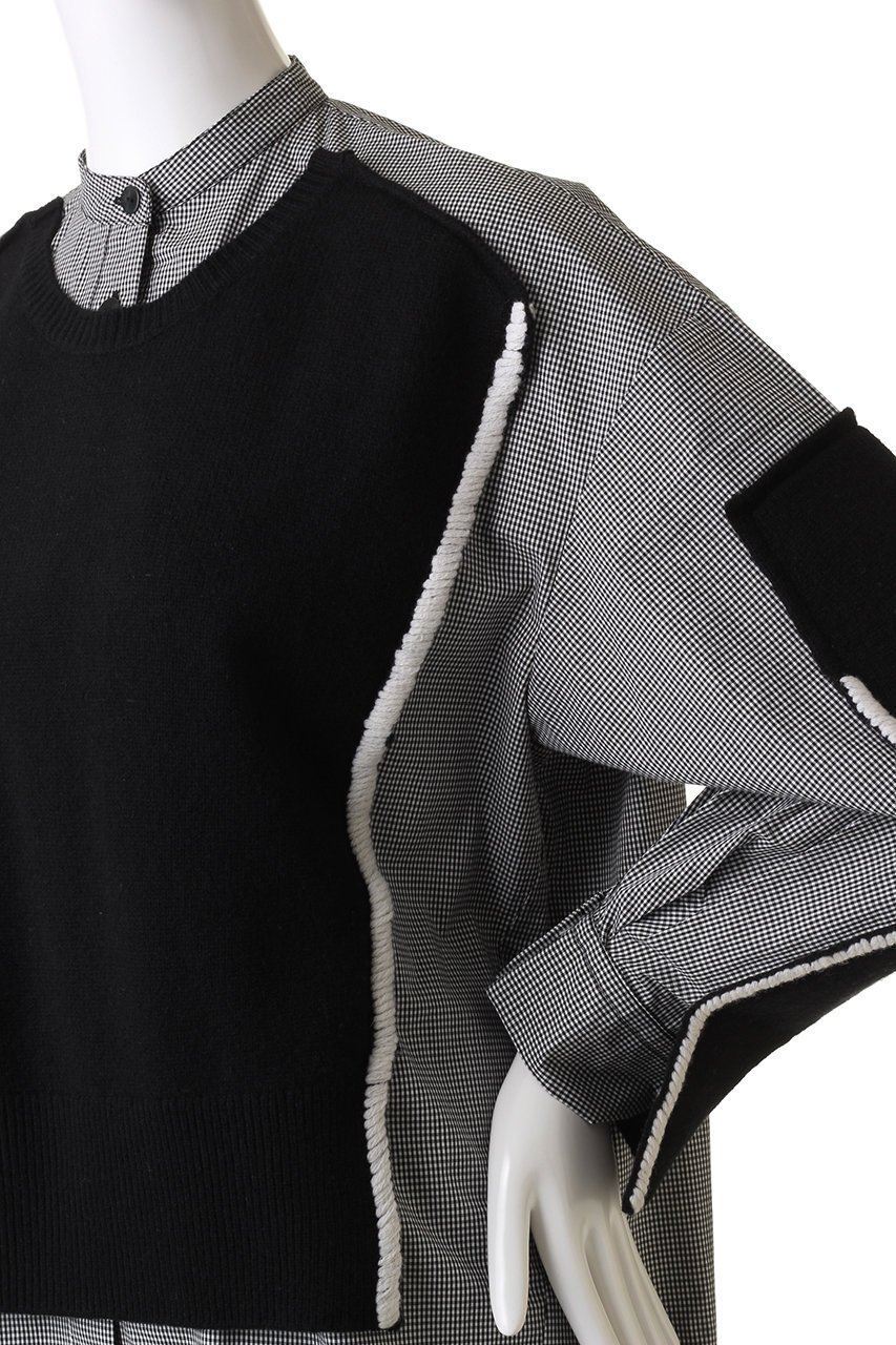 【ナゴンスタンス/nagonstans】のCombi SH/シャツ 人気、トレンドファッション・服の通販 founy(ファニー) 　ファッション　Fashion　レディースファッション　Fashion for Women　トップス・カットソー　Cut & Sew Tops　シャツ・ブラウス・オフィスカジュアル　Elegant Blouses & Button-Ups　オックス　Oxford Fabric　スリーブ　Sleeve, Long Sleeve / Short Sleeve　ロング　Long, Long-Length　other-5|ID: prp329100003624203 ipo3291000000036878157