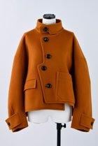 【ナゴンスタンス/nagonstans】のWOダブルフェイス アシンメトリー Short Coat/コート Cinnamon|ID: prp329100003624213 ipo3291000000023822175