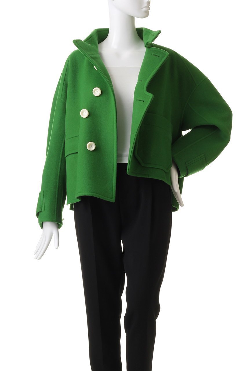 【ナゴンスタンス/nagonstans】のWOダブルフェイス アシンメトリー Short Coat/コート 人気、トレンドファッション・服の通販 founy(ファニー) 　ファッション　Fashion　レディースファッション　Fashion for Women　アウター　Coat / Outerwear Collection　コート・ロングコート・ピーコート　Long Coats, Peacoats & More　おすすめ　Recommended / Our Picks　アシンメトリー　Asymmetrical Style　ショート　Short, Short Length　ダブル　Double, Double-Breasted　フェイス　Face, Facial Design　ポケット　Pocket, Pocket Detail　エレガント 上品　Elegant　other-7|ID: prp329100003624213 ipo3291000000035302395