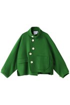 【ナゴンスタンス/nagonstans】のWOダブルフェイス アシンメトリー Short Coat/コート Avocado|ID: prp329100003624213 ipo3291000000036222170