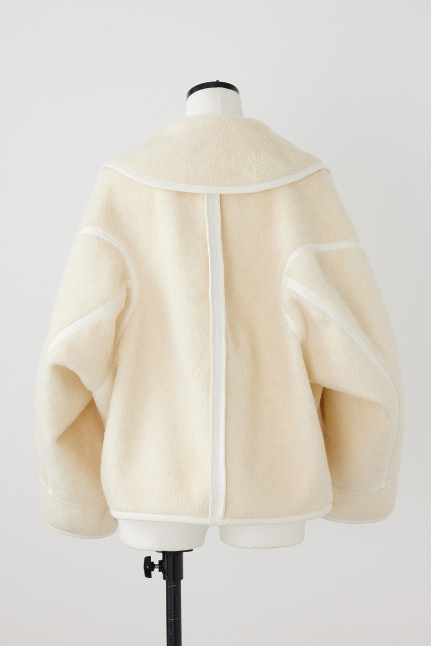 【ナゴンスタンス/nagonstans】のボア コート 人気、トレンドファッション・服の通販 founy(ファニー) ファッション Fashion レディースファッション Fashion for Women アウター Coat / Outerwear Collection コート・ロングコート・ピーコート Long Coats, Peacoats & More パターン Pattern, Design Print ビッグ Big, Oversized ボンディング Bonding, Bonded Fabric ロング Long, Long-Length 防寒 Cold Protection, Winter-Ready other-7|ID: prp329100003624214 ipo3291000000032914862