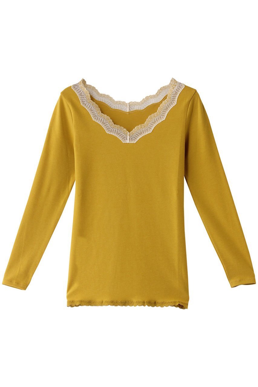 【キッドブルー/KID BLUE】の22起毛ベア天長袖インナー インテリア・キッズ・メンズ・レディースファッション・服の通販 founy(ファニー) ファッション Fashion レディースファッション Fashion for Women 下着・ランジェリー Lingerie & Intimates その他ランジェリー・インナーアイテム Other Lingerie / Intimates おすすめ Recommended / Our Picks インナー Innerwear セットアップ Set-Up, Coordinated Outfit フィット Fit, Slim Fit ランジェリー Lingerie, Intimate Wear レース Lace, Lace Fabric A/W・秋冬 Autumn/Winter 長袖 Long Sleeve, Full Sleeve イエロー|ID: prp329100003624289 ipo3291000000035659304