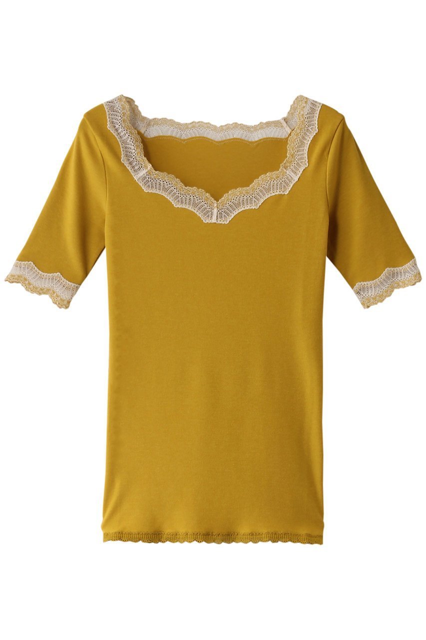 【キッドブルー/KID BLUE】の22起毛ベア天半袖インナー インテリア・キッズ・メンズ・レディースファッション・服の通販 founy(ファニー) 　ファッション　Fashion　レディースファッション　Fashion for Women　下着・ランジェリー　Lingerie & Intimates　その他ランジェリー・インナーアイテム　Other Lingerie / Intimates　おすすめ　Recommended / Our Picks　インナー　Innerwear　セットアップ　Set-Up, Coordinated Outfit　フィット　Fit, Slim Fit　ランジェリー　Lingerie, Intimate Wear　レース　Lace, Lace Fabric　半袖　Short Sleeve, Half Sleeve　A/W・秋冬　Autumn/Winter　イエロー|ID: prp329100003624290 ipo3291000000035659321