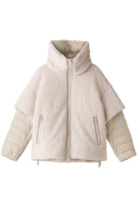 【デュノ/DUNO】のODETTE B フェイクファー2WAY ショートダウン 人気、トレンドファッション・服の通販 founy(ファニー) ファッション Fashion レディースファッション Fashion for Women アウター Coat / Outerwear Collection コート・ロングコート・ピーコート Long Coats, Peacoats & More ショート Short, Short Length ダウン Down, Puffer ダブル Double, Double-Breasted フェイクファー Faux Fur, Imitation Fur 秋 Autumn |ID:prp329100003624309