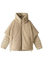 【デュノ/DUNO】のODETTE B フェイクファー2WAY ショートダウン 人気、トレンドファッション・服の通販 founy(ファニー) ファッション Fashion レディースファッション Fashion for Women アウター Coat / Outerwear Collection コート・ロングコート・ピーコート Long Coats, Peacoats & More ショート Short, Short Length ダウン Down, Puffer ダブル Double, Double-Breasted フェイクファー Faux Fur, Imitation Fur 秋 Autumn thumbnail ブラウン|ID: prp329100003624309 ipo3291000000032935546