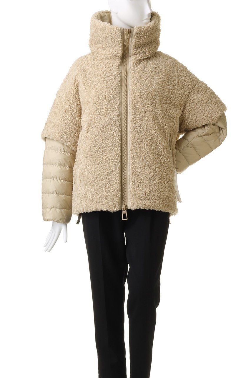 【デュノ/DUNO】のODETTE B フェイクファー2WAY ショートダウン 人気、トレンドファッション・服の通販 founy(ファニー) 　ファッション　Fashion　レディースファッション　Fashion for Women　アウター　Coat / Outerwear Collection　コート・ロングコート・ピーコート　Long Coats, Peacoats & More　ショート　Short, Short Length　ダウン　Down, Puffer　ダブル　Double, Double-Breasted　フェイクファー　Faux Fur, Imitation Fur　秋　Autumn　other-2|ID: prp329100003624309 ipo3291000000032935553