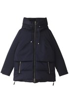 【デュノ/DUNO】のJULIA M フーディー ショートダウン 人気、トレンドファッション・服の通販 founy(ファニー) ファッション Fashion レディースファッション Fashion for Women アウター Coat / Outerwear Collection コート・ロングコート・ピーコート Long Coats, Peacoats & More コンパクト Compact, Small Size サテン Satin, Glossy Fabric ショート Short, Short Length ジャケット Jacket, Outerwear スタンド Stand Collar, Upright Stand ダウン Down, Puffer フラット Flat, Flat Shoes thumbnail ネイビー|ID: prp329100003624312 ipo3291000000032913323