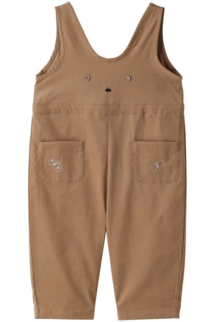 【ミナ ペルホネン/mina perhonen / KIDS】の【BABY&KIDS】chouchoサロペット ネイビー 100 インテリア・キッズ・メンズ・レディースファッション・服の通販 founy(ファニー) https://founy.com/ ファッション Fashion キッズファッション Fashion for Kids ボトムス Bottoms コーデュロイ Corduroy, Cord Fabric サロペット Overalls, Salopette フロント Front, Front Design ベビー Baby, Babywear |ID: prp329100003624379 ipo3291000000036236256