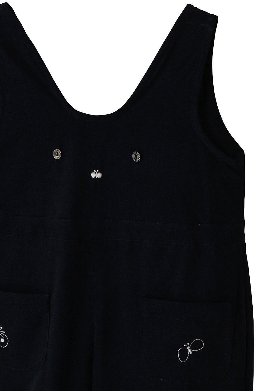 【ミナ ペルホネン/mina perhonen / KIDS】の【BABY&KIDS】chouchoサロペット ネイビー 100 人気、トレンドファッション・服の通販 founy(ファニー) 　ファッション　Fashion　キッズファッション　Fashion for Kids　ボトムス　Bottoms　コーデュロイ　Corduroy, Cord Fabric　サロペット　Overalls, Salopette　フロント　Front, Front Design　ベビー　Baby, Babywear　other-3|ID: prp329100003624379 ipo3291000000036236261