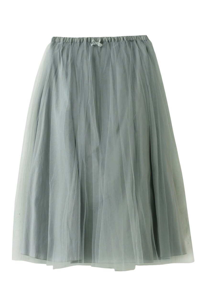 【ビリティス ディセッタン/Bilitis dix-sept ans】のニューロングチュチュスカート(72cm) インテリア・キッズ・メンズ・レディースファッション・服の通販 founy(ファニー) 　ファッション　Fashion　レディースファッション　Fashion for Women　スカート　Skirts　ガーリー　Girly, Feminine Style　タオル　Towel, Bath Towel　チュール　Tulip, Tulip Motif　トレンド　Trend, Trending Now　定番　Standard, Basic Item　人気　Popular, Best Seller　フェミニン　Feminine, Girly　リラックス　Relax, Relaxed Fit　おすすめ　Recommended / Our Picks　ブルーグレー|ID: prp329100003624389 ipo3291000000035892630