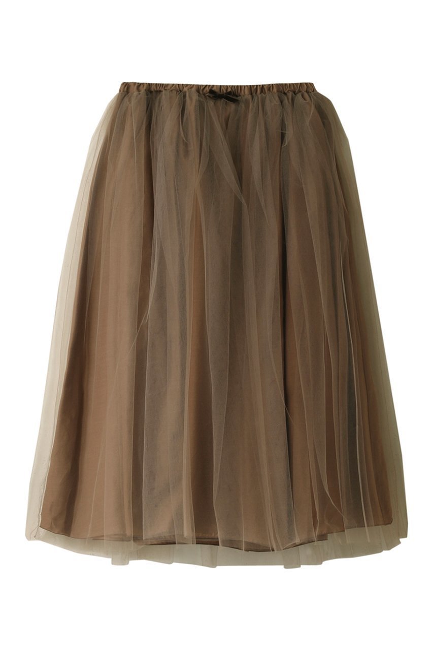 【ビリティス ディセッタン/Bilitis dix-sept ans】のニューロングチュチュスカート(72cm) インテリア・キッズ・メンズ・レディースファッション・服の通販 founy(ファニー) 　ファッション　Fashion　レディースファッション　Fashion for Women　スカート　Skirts　ガーリー　Girly, Feminine Style　タオル　Towel, Bath Towel　チュール　Tulip, Tulip Motif　トレンド　Trend, Trending Now　定番　Standard, Basic Item　人気　Popular, Best Seller　フェミニン　Feminine, Girly　リラックス　Relax, Relaxed Fit　おすすめ　Recommended / Our Picks　チョコレートブラウン|ID: prp329100003624389 ipo3291000000035892638