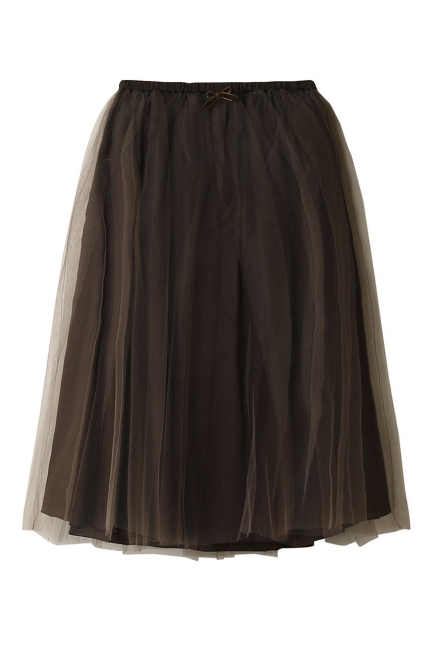 【ビリティス ディセッタン/Bilitis dix-sept ans】のニューロングチュチュスカート(72cm) インテリア・キッズ・メンズ・レディースファッション・服の通販 founy(ファニー) 　ファッション　Fashion　レディースファッション　Fashion for Women　スカート　Skirts　ガーリー　Girly, Feminine Style　タオル　Towel, Bath Towel　チュール　Tulip, Tulip Motif　トレンド　Trend, Trending Now　定番　Standard, Basic Item　人気　Popular, Best Seller　フェミニン　Feminine, Girly　リラックス　Relax, Relaxed Fit　おすすめ　Recommended / Our Picks　ダークブラウン|ID: prp329100003624389 ipo3291000000035892640